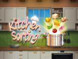 играть Kitchen sorting now