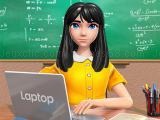 играть School teacher game school day now