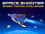 играть Space shooter - speed typing challenge now