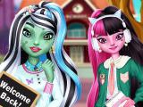 играть Monster girls back to school now