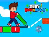 играть Obby draw to escape