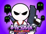 играть Stickman halloween survive