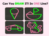 играть Brain test: one line draw puzzle