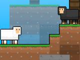 играть Cute sheep skyblock now