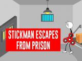 играть Stickman escapes from prison now