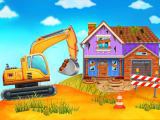 играть Construction truck: building games for kids now