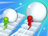 играть Snow race 3d fun racing now