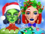 играть Ellie christmas makeup now