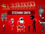 играть Stickman santa now