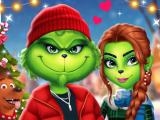 играть The grench couple holiday dress up now