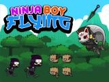 играть Ninja boy flying now