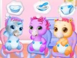 играть Baby pony sisters care now