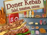 играть Doner kebab : salad tomatoes onions