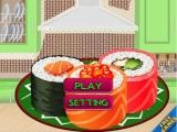 играть Sushi roll 3d cool now