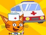 играть Kid e cats animal doctor games cat doctor game now