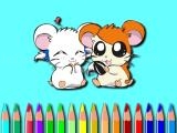 играть Hamster coloring book now