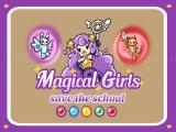 играть Magical girls : save the school now