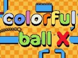 играть Colorful ball x now