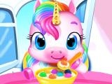 играть Magical unicorn pet care now