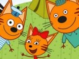 играть Picnic with cat family - fun together now