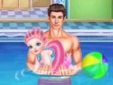 играть Baby taylor caring story learning now