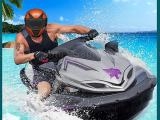 играть Jetsky power boat water racing stunts game now
