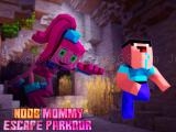 играть Noob mommy escape parkour now