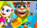 играть Talking tom runner now