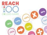 играть Reach 100 : colors game now