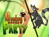 играть Monkeys ropes party now