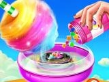 играть Cotton candy shop cook now