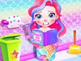 играть Baby mermaid caring games now
