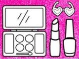 играть Glitter beauty coloring and drawing - art game now