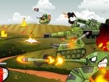 играть Merge tanks: idle tank merger now