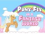 играть Pony fly in a fantasy world now