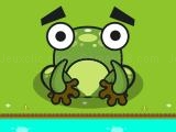 играть Frogie cross the road game now