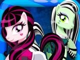 играть My monster high pony girls now