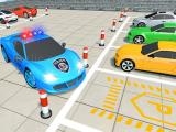 играть Police super car parking challenge 3d now
