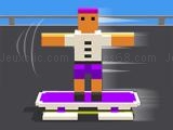 играть Blocky skater rush now