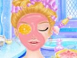 играть Princess salon frozen party now