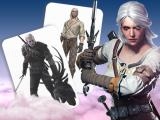 играть The witcher card match now