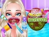 играть Ava mouth makeover now