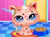 играть Cute kitty care - pet makeover now