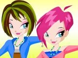 играть Winx tecna dressup now