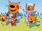 играть Cat family educational games - game for kids now