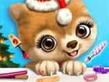 играть Christmas animal makeover salon - cute pets now