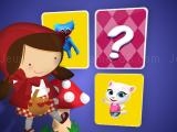 играть Little red riding hood memory card match now