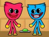играть Kissy missy and huggy wuggy now