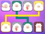 играть Sheep link puzzle now