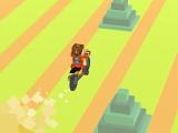 играть Blocky bike racing now